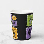 Cute Mommy Coquette Halloween Pappbecher (Links)