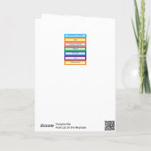 Cute Mom's Birthday Coupon Card Karte (Rückseite)