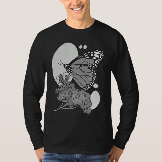 Cute Monarch Butterfly for Women Men Insect T-Shirt (Vorderseite)