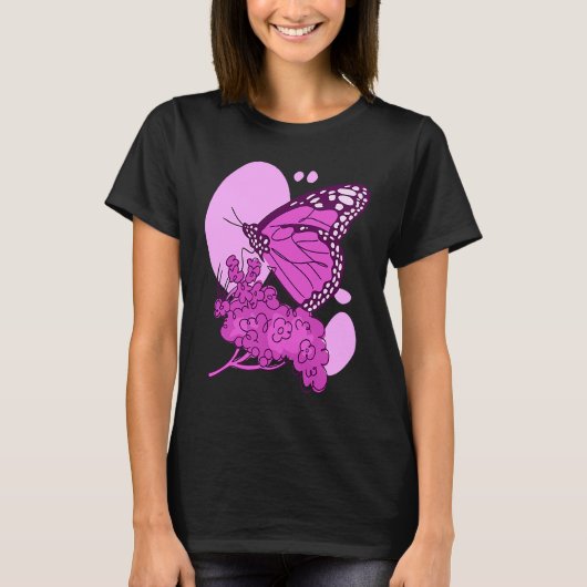 Cute Monarch Butterfly for Women T-Shirt (Vorderseite)
