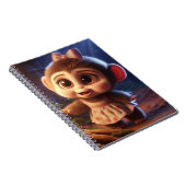 Cute monkey in a dress notizblock (Rechte Seite)