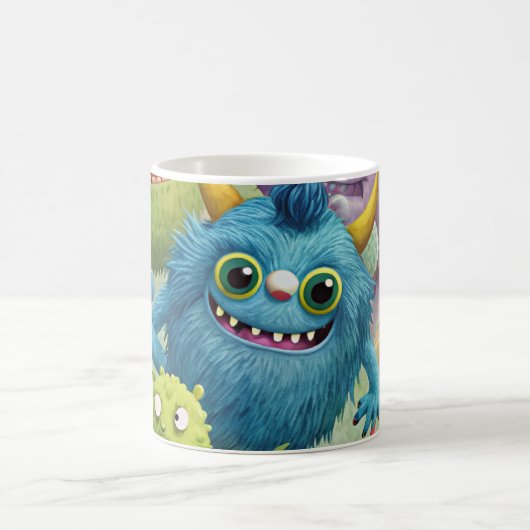 Cute Monster Kaffeetasse (Mittel)