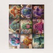 Cute Monsters Puzzle (Vertikal)