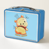 Cute Mood Cartoon Bear Metal Lunchbox (Vorderseite)