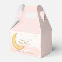 Cute Moon Stars Twinkle Twinkle Girl Babydusche