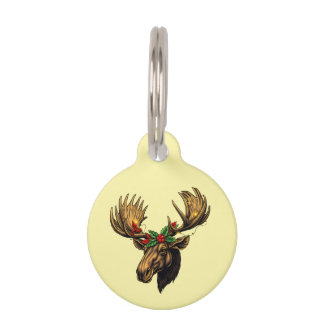 CUTE MOOSE CHRISTMAS DESIGN HAUSTIERMARKE