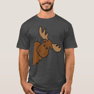 Cute Moose Elk Deer Funny Alaska Moose Small gift T-Shirt