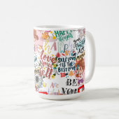 Cute Motivational – Positive Quote Kawaii  Kaffeetasse (VorderseiteRechts)