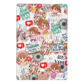 Cute Motivational – Positive Quote Kawaii  Mini Klemmbrett (Rückseite)