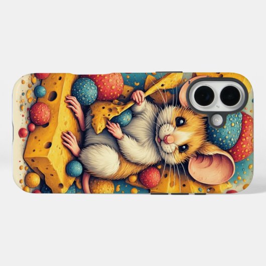 Cute Mouse iPhone / iPad case (Rückseite (Horizontal))