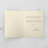 Cute Mouse Kids Kind Encouragement Greeting Card Karte (Innenseite)