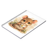 Cute Mouse Tea Spiral Notebook Kawaii Notizblock (Linke Seite)