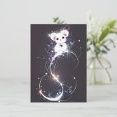 Cute Mouse Unique Christmas Cards Feiertagskarte (Stehend Vorderseite)