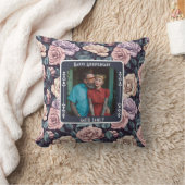 Cute Mr And Mrs Vow Renewal Throw Pillow Kissen (Decke)