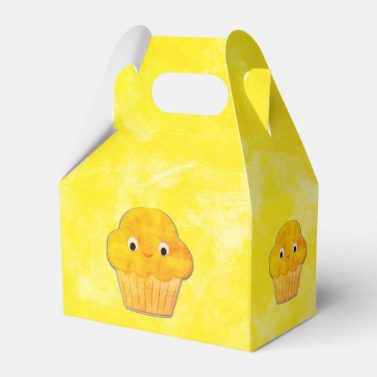 Cute Muffin Drawing  Geschenkschachtel (Vorderseite)