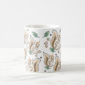 Cute mug with, liebenswerter Pattern-Squirrels Kaffeetasse (Mittel)