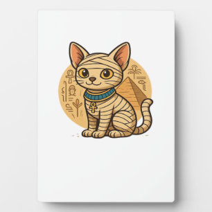 Cute Mummy Katze – Altes Ägypten Kunst Oversized T Fotoplatte