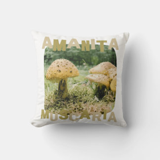 Cute mushroom, Amanita muscaria, Forest Kissen