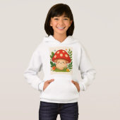 Cute Mushroom Hoodie for Kids (Vorne ganz)