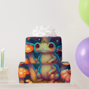 cute mushrooms cottagecore pattern Wrapping Paper Geschenkpapier