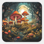 Cute mushrooms sticker (Vorderseite)