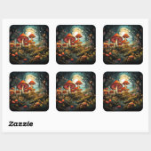 Cute mushrooms sticker (Blatt)