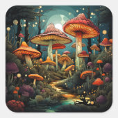 Cute mushrooms sticker (Vorderseite)