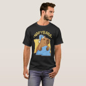 Cute Napping Capybara Pyjama  Nappybara T-Shirt (Vorne ganz)