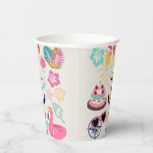 Cute Nautical Birthday Pappbecher (Rechts)