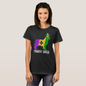 Cute Newfoundland Dog Lover Mardi Gras Party Jeste T-Shirt (Vorne ganz)