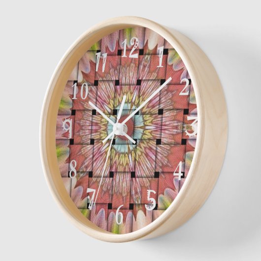 Cute Nice and Lovely Woven Design Wanduhr (Winkel)