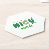 Cute NICU Krankenschwester St. Patrick's Design Untersetzer (angewinkelt)