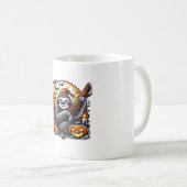 Cute Night Sloth Halloween Classic T-Shirt Kaffeetasse (VorderseiteRechts)