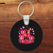 Cute Nk Reindeer Snowflake Pajamas Pjs Christmas X Schlüsselanhänger (Vorderseite)