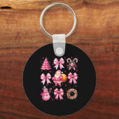 Cute Nk Santa Coquette Snowman Christmas Xmas Wome Schlüsselanhänger (Vorderseite)