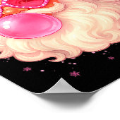 Cute Nk Santa Snowflake Christmas Pajamas Xmas Gir Poster (Ecke)