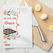 Cute Nonna Gift  Geschirrtuch (Viertel Falte)