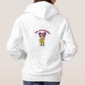 Cute, Not Defenseless Women's Hoodie (Rückseite)