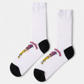 Cute, Not Defenseless Women's Socks Socken (Linkes Detail)