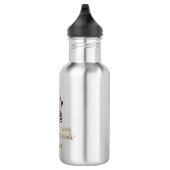 Cute Nurse Calico Cat Personalized gift Edelstahlflasche (Rechts)