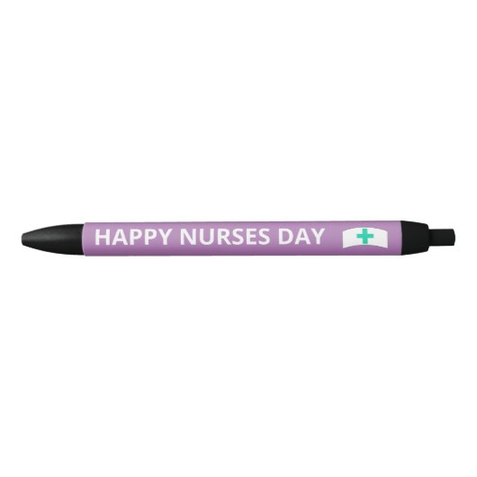 Cute Nurses Day Purple Kugelschreiber (Vorderseite)