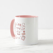 Cute Nursing Mug – Nursing Is a Work of Heart Tasse (Vorderseite Links)