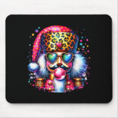 Cute Nutcracker Blowing Bubble Gum Nk Christmas Pa Mousepad (Vorne)