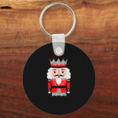 Cute Nutcracker Christmas Womens  Schlüsselanhänger (Vorderseite)