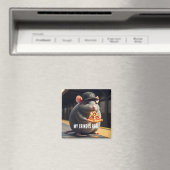 Cute NYC Pizza Rat Subway Legend Magnet (In Situ (Geschirrspüler))