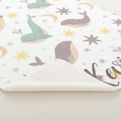 Cute Ocean Animals Personalized Blanket Sherpadecke (3/4)