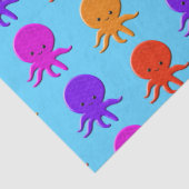 Cute Octopus Drawings Cuistom Seidenpapier (Detail)