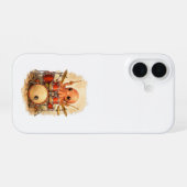Cute Octopus Drummer iPhone 16 Case Kawaii Hülle (Rückseite (Horizontal))
