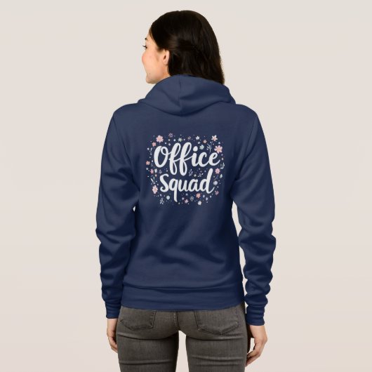 Cute Office Hoodie (Schwarz voll)