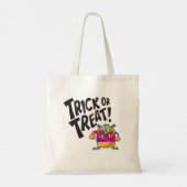 Cute One-Eyed Monster Halloween Tote Bag Tragetasche (Rückseite)